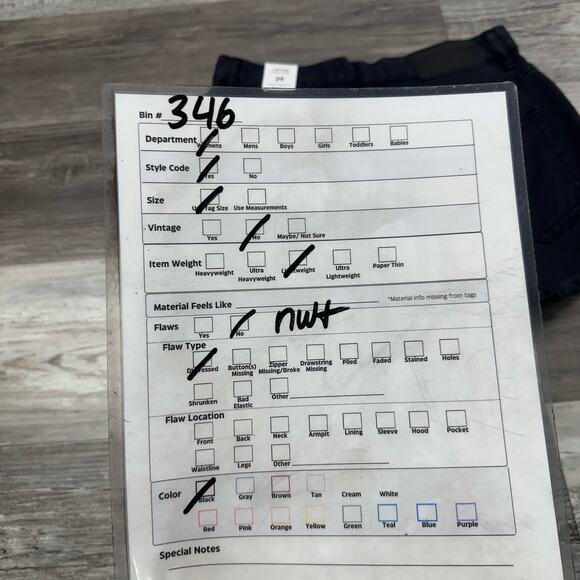 Pacsun Shorts NEW Vintage‎ High Rise Black Womens 26 Distressed Button Fly Hot - Picture 8 of 10